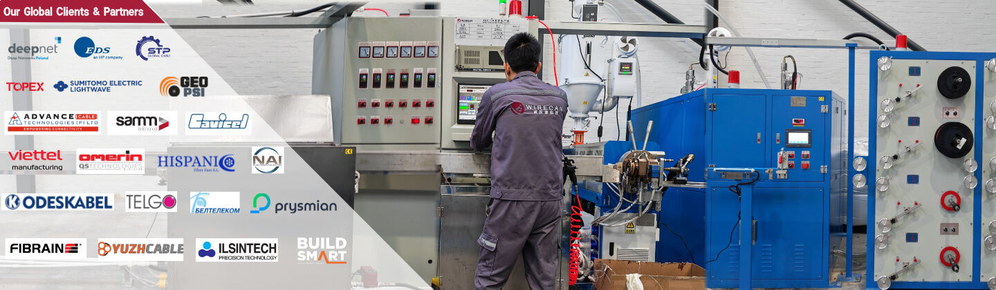 光ファイバケーブル機械