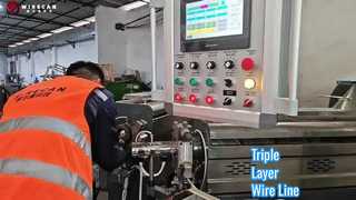 80+60+50mm 3層共押出ラインによるコンプリートPで製造能力を拡大