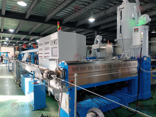 φ90 オプティカルファイバー・ケーブル・シェア・エクストルーション・ライン:高性能ケーブル製造ソリューション