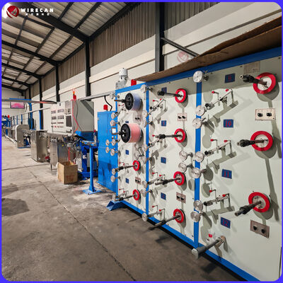 WRK-50 ローズチューブ 光ファイバーケーブル生産ライン / 光ファイバーチューブエクストルーションマシン