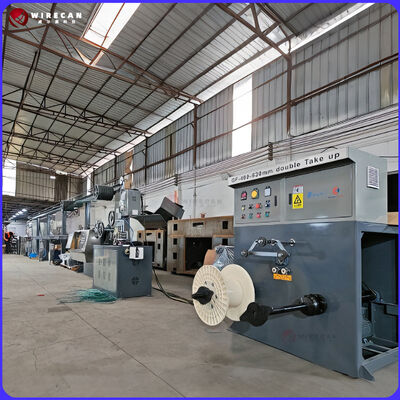 GF-80+60+50mm PLC制御電線押出ライン（建築用電線製造用）