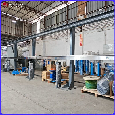 3層コエクストルーションラインを用いたPVC建材ワイヤ製造プロセス