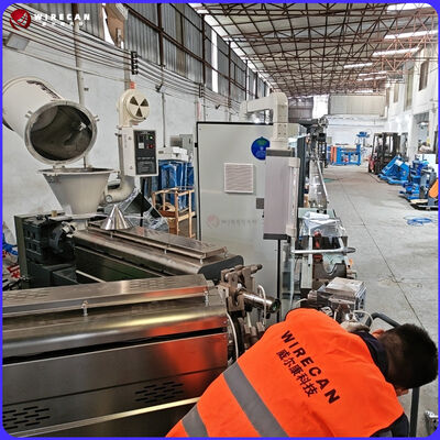 GF-80+60+50mm PLC制御電線押出ライン（建築用電線製造用）