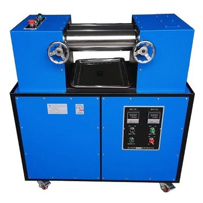 ゴム製およびプラスチックのための2つのロール製造所機械