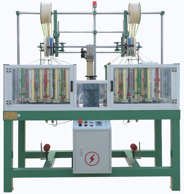 16紡錘1.1KWロープの組みひも機械、2headsワイヤー編む機械