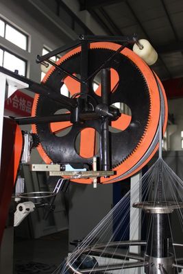 調節可能な20rpmケーブルの組みひも機械、ステンレス鋼 ワイヤー組みひも機