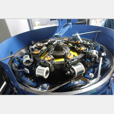1.5kwケーブルの組みひも機械、120RPMは編む機械を束ねる