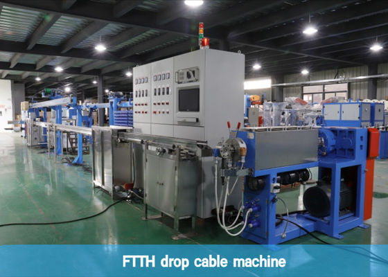 2*5mmの正方形のタイプFTTHの低下の光ファイバケーブル機械