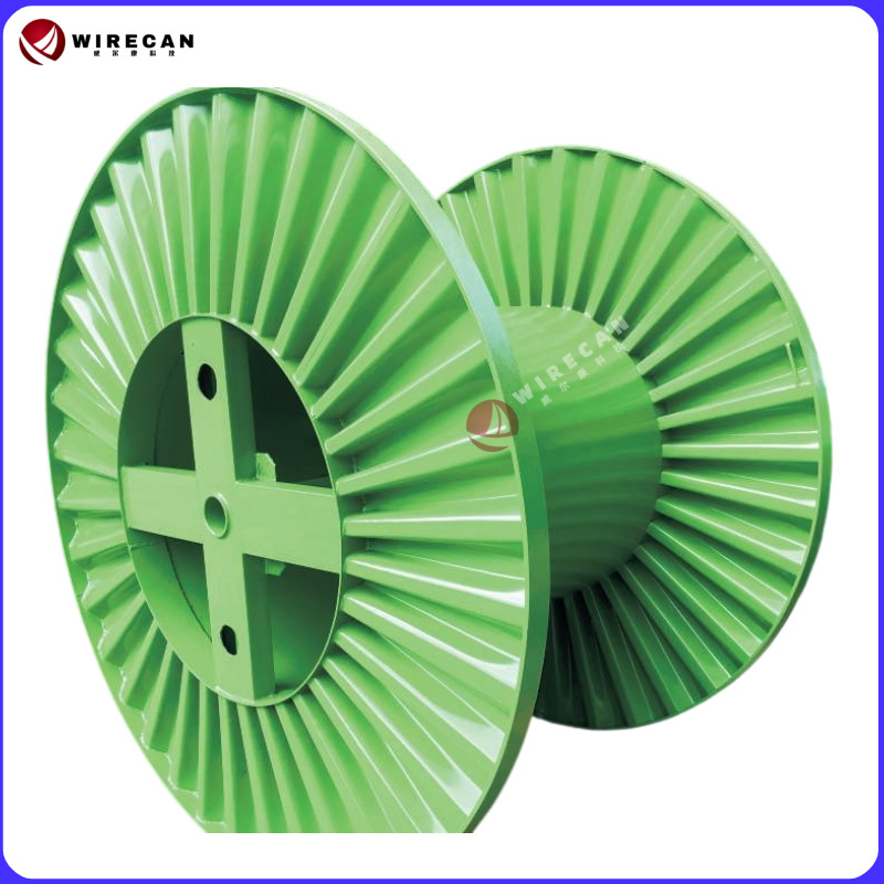 ワイヤーおよびケーブル巻線用コルゲート鋼ボビン、ヘビーデューティーケーブルドラム/スチールボビン/光ファイバーケーブル